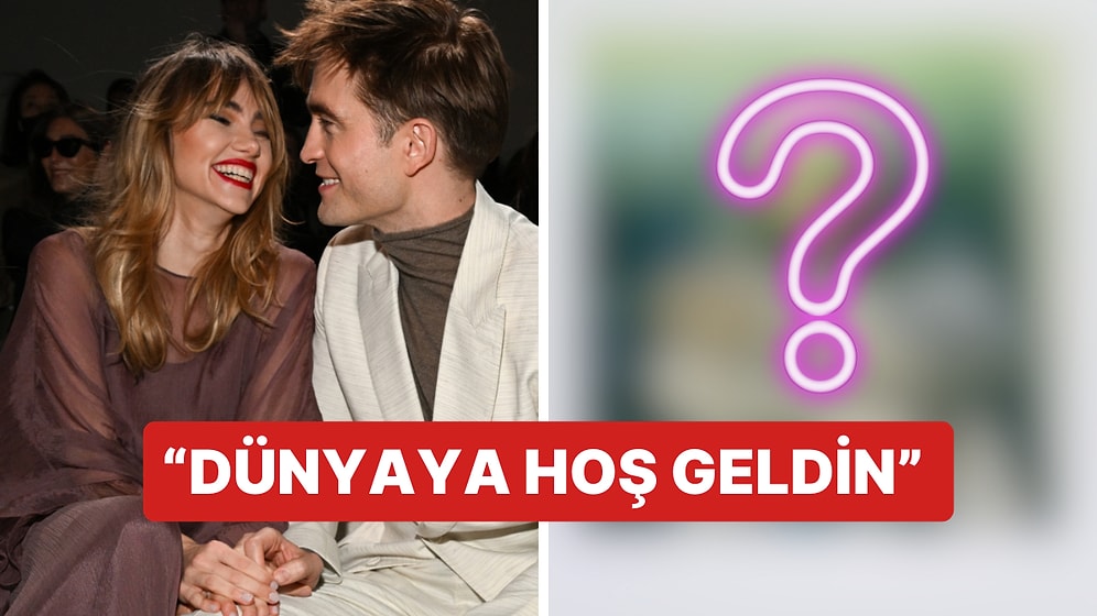 Çiçeği Burnunda Ebeveynlerden İlk Kare! Suki Waterhouse ve Robert Pattinson Bebeklerini İlk Defa Paylaştı