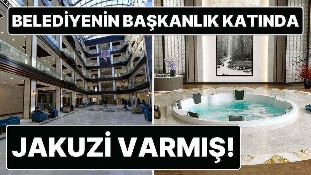 AK Parti’den CHP’ye Geçen Sancaktepe Belediyesi’nde 6000 Metrekarelik Başkanlık Katında Jakuzi İddiası!