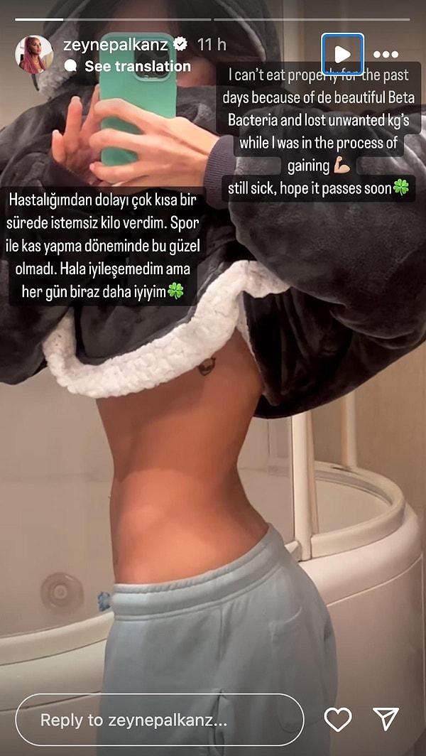 "Hastalığımdan dolayı çok kısa bir sürede istemsiz kilo verdim" açıklamasıyla paylaştığı hikayeyle takipçilerini endişelendiren Zeynep Alkan'ın sağlık durumu hakkındaki açıklama ise Hamdi Alkan'dan geldi.