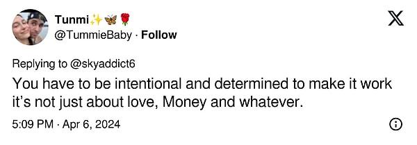 13. "Yürütebilmek için kasıtlı ve kararlı olmalısınız, bu sadece aşk, para ve benzeri şeylerle ilgili değil."