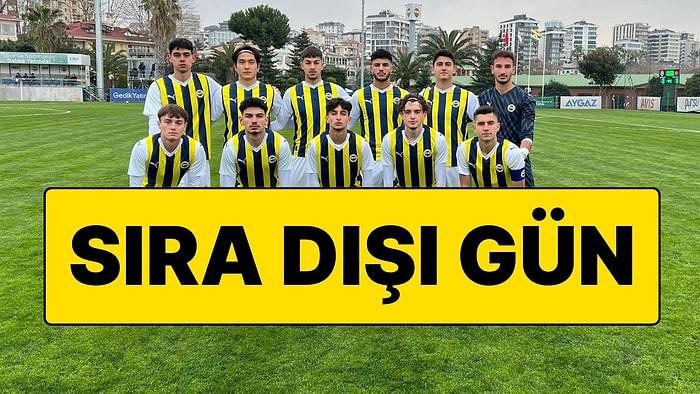 Daha Önce Böyle Bir Şey Yaşanmadı! Fenerbahçe U19 Bir Günde İki Maça Çıkıyor