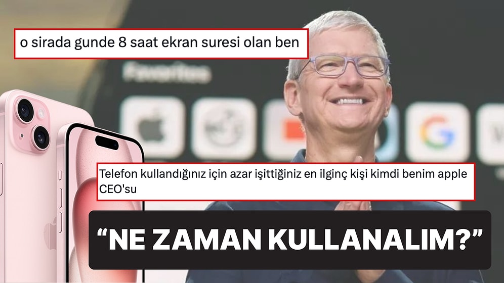 Apple CEO'su Tim Cook'un "Biz Bu Telefonu Her Zaman Kullanın Diye Yapmadık" Açıklaması Kafa Karıştırdı!