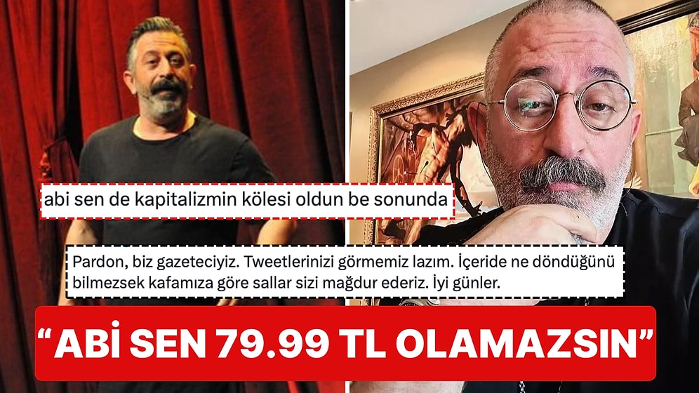 Bir Sen Eksik Kalmıştın: Cem Yılmaz da X'in Alametifarikasına Uydu, Abonelerine Ücret Ödetmeye Karar verdi!