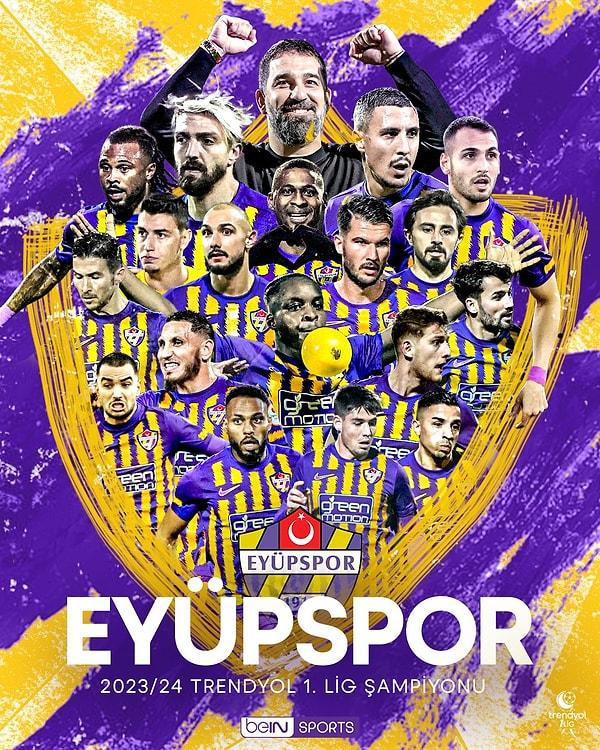 Bu galibiyetle puanını 67 yapan Eyüpspor, 3. sıradaki Sakaryaspor ile puan farkını 17'ye çıkardı ve 1. Lig'in bitmesine 5 hafta kala Süper Lig'de mücadele etmeye hak kazandı.