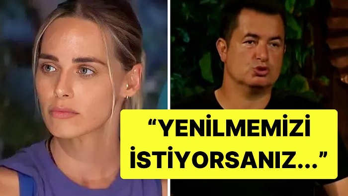 Survivor Damla Can, Oyunu Kaybettikten Sonra Yapım Ekibine Rest Çekti!