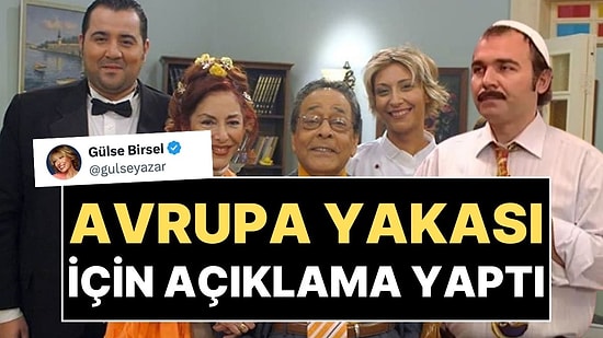 Tüm Detaylarıyla Yazılmıştı! Gülse Birsel'den 'Avrupa Yakası Geri Dönüyor' İddialarıyla İlgili Açıklama