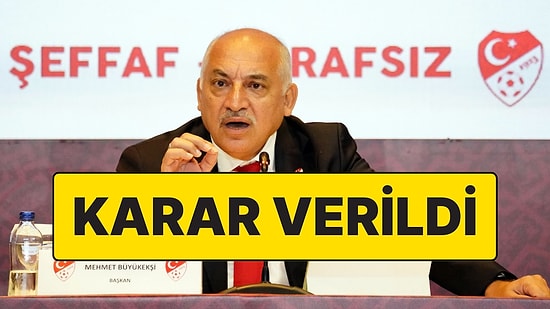 Resmen Açıklandı! TFF Seçim Tarihine Nokta Koydu