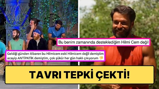 Survivor'da Hilmi Cem'in Mavi Takımla İlgili Fitne Fesat Düşünceleri İzleyicinin Tepkisini Çekti!