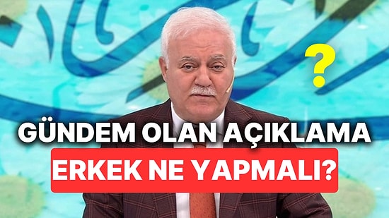 Ramazan Biterken Nihat Hatipoğlu'nun "Erkeğin Görevleri" Açıklaması Gündem Oldu