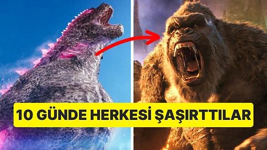 'Godzilla ve Kong: Yeni İmparatorluk' Filmi Dünya Çapındaki Gişelerin Altını Üstüne Getirdi