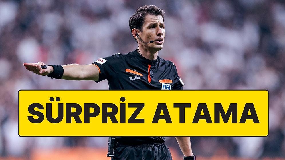 Son Olarak Olaylı Trabzonspor - Fenerbahçe Maçında Düdük Çalmıştı! UEFA'dan Hakem Halil Umut Meler'e Görev