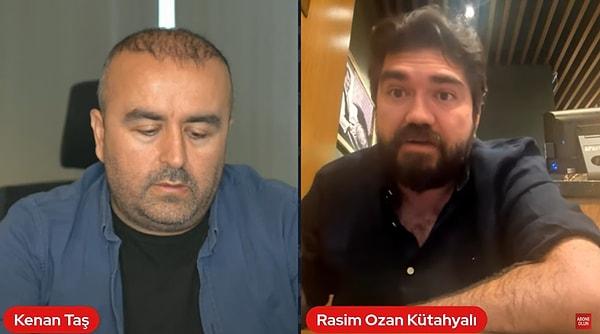 Rasim Ozan Kütahyalı, Cüneyt Özdemir'in Youtube kanalında Kenan Taş'ın konuğu oldu. Kütahyalı, futbol gündemini değerlendirirken flaş açıklamalarda bulundu.