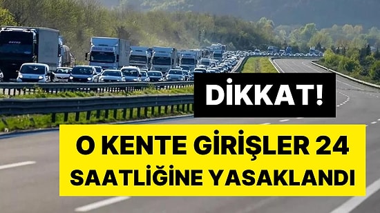 Valilik Duyurdu: Kamyon, Çekici, Tanker Gibi Uzun Araçların Düzce’ye Girişi Yasaklandı