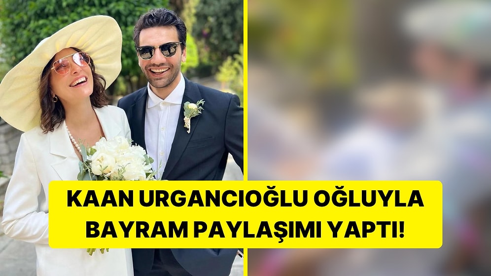 Taze Baba Kaan Urgancıoğlu Oğlu Ardıç'la İlk Bayramını Kutladı!