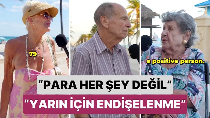 İleri Yaşlardaki İnsanlara Hayata Dair Sorular Soran Gencin Videolarından Sayısız Hayat Dersi Çıkaracaksınız