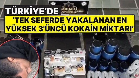 Uluslararası Uyuşturucu Suç Örgütlerine Operasyon: 608 Kilogram Kokain Ele Geçirildi