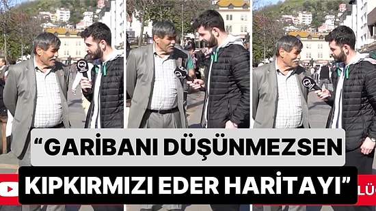 Giresun'da Bir Vatandaştan Dikkat Çeken Seçim Yorumu: "Reis Dünya 5'ten Büyük Dedi, Emekli de Reisten Büyük"