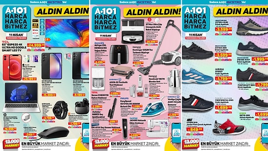 A101'e Çamaşır Kurutma Makinesi Geliyor! 11 Nisan 2024 A101 İnternete Özel Aldın Aldın Kataloğu