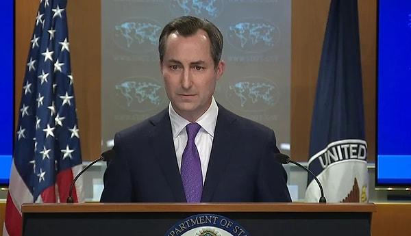 Daha sonra ABD Dışişleri Bakanlığı Sözcüsü Matthew Miller, ABD Dışişleri Bakanı Antony Blinken'ın İran'a açık bir mesaj verilmesini istediğini belirtti.