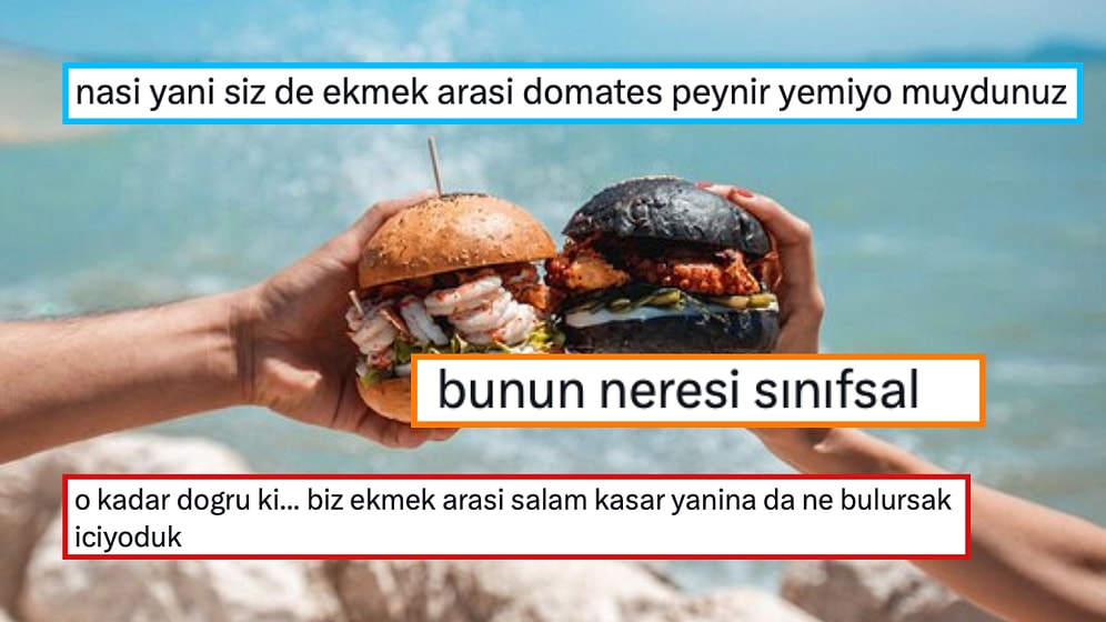 Denizden Çıktıktan Sonra Hamburger Yemenin Sınıfsal Olduğunu Düşünen Kullanıcı Timeline'ı İkiye Böldü!