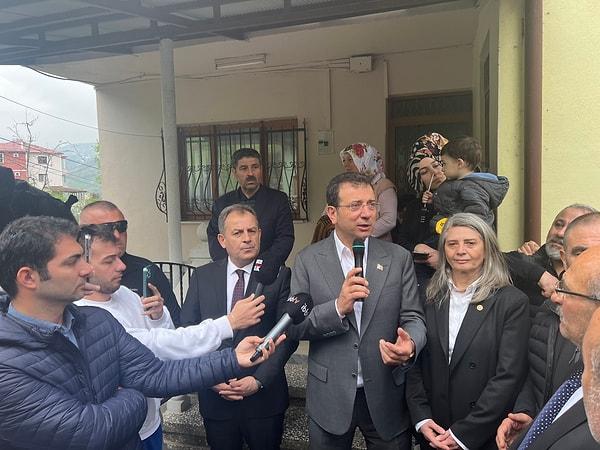 31 Mart yerel seçimlerinden zaferle çıkan İBB Başkanı Ekrem İmamoğlu, memleketi Trabzon’a ziyarette bulundu.
