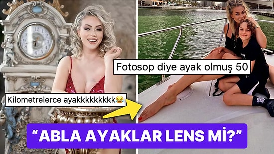 Bacak Boyunu Uzatmak İsterken Ayağını Palete Dönüştüren Yeliz Yeşilmen Dillere Fena Düştü!