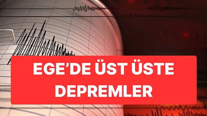 AFAD Açıkladı: Ege Denizi’nde Üst Üste Depremler