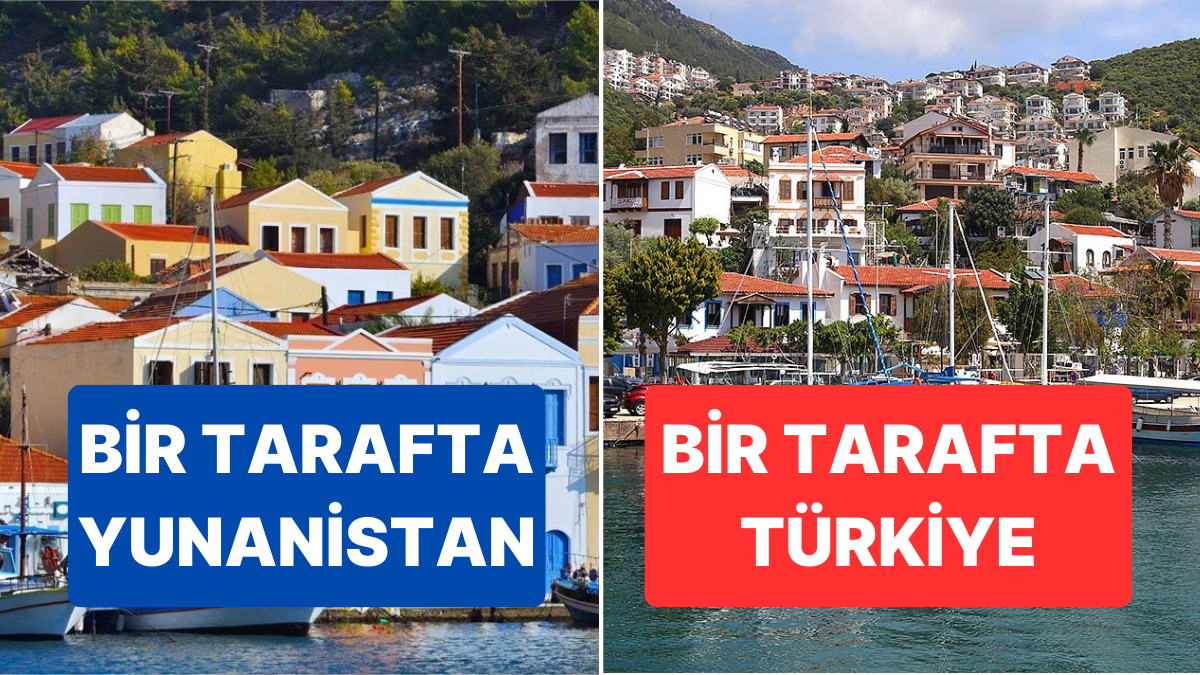 Birbirlerine 20 Dakikada Bulunan Kaş ve Meis Adası Arasındaki Bariz ...