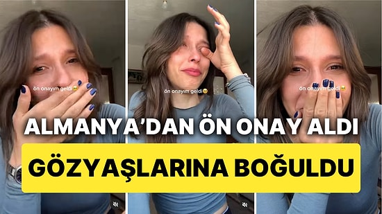 Almanya'dan Ön Onay Alan Bir Hemşirenin Mutluluk Gözyaşları Tartışma Yarattı