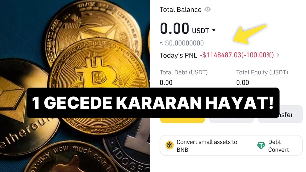 1 Gecede 1 Milyon Dolar Kaybeden Kripto Para Fenomeni: “Benim İçin Hayat Bitti”