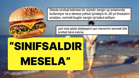 Hamburger Üzerinden Başlayan Sınıf Tartışması Aldı Başını Gitti: Sınıfsal Neydi, Ne Demekti?