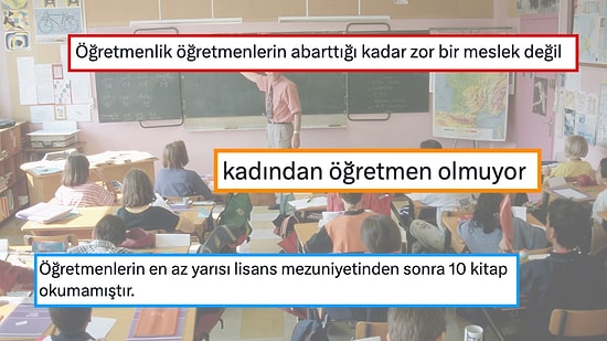 Öğretmenlik Hakkında Linç Edilmeyi Göze Alarak İtiraflarda Bulunan Kullanıcılar