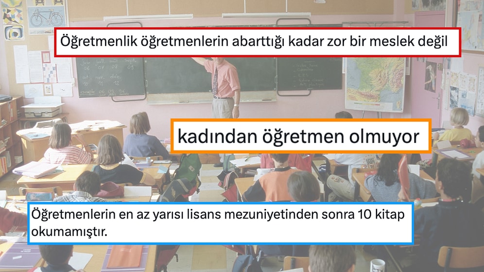 Öğretmenlik Hakkında Linç Edilmeyi Göze Alarak İtiraflarda Bulunan Kullanıcılar