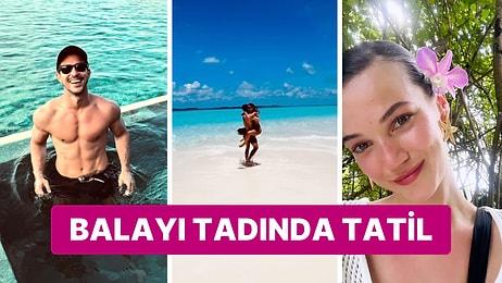 Pınar Deniz ve Kaan Yıldırım'ın Aşk Tazelediği Maldivler Çıkarması Bayram Tatillerini Top Noktasına Ulaştırdı