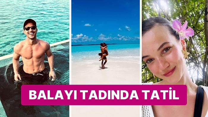 Pınar Deniz ve Kaan Yıldırım'ın Aşk Tazelediği Maldivler Çıkarması Bayram Tatillerini Top Noktasına Ulaştırdı