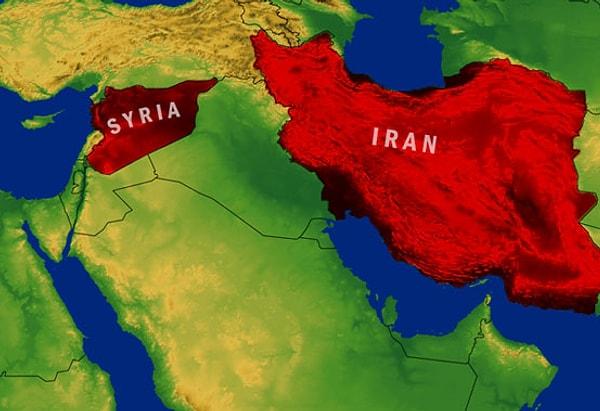 İran - İsrail Haritası: İran ile İsrail Arasında Hangi Ülkeler Var?