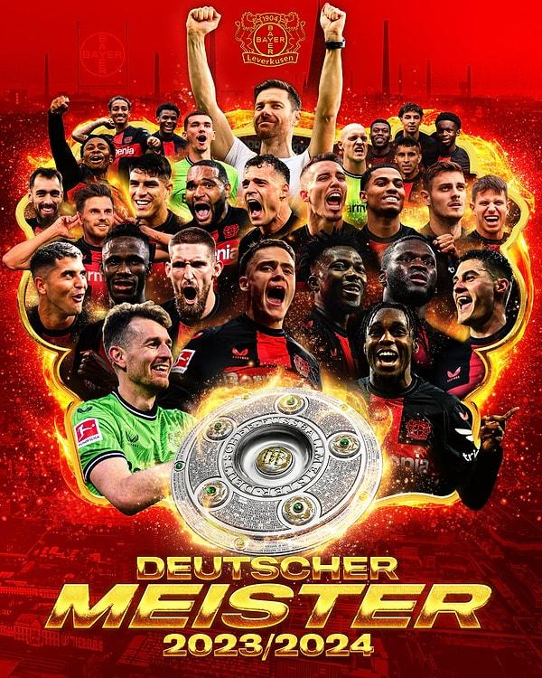 Bayer Leverkusen bu sonuçla puanını 79’a çıkardı ve ligin bitimine 5 hafta kala şampiyonluğu garantiledi. 1904 yılında kurulan Leverkusen tarihinde ilk kez şampiyon oldu.