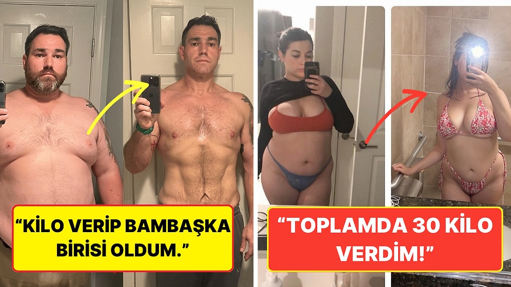 Kilo Vererek Vücutlarını ve Hayatlarını Tamamıyla Değiştiren Kişilerden 15 İnanılmaz Fotoğraf