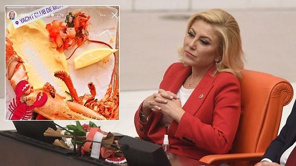 AK Parti İzmir Milletvekili Şebnem Bursalı'nın Monaco'da yediği Istakozu sosyal medya hesabından paylaşmasına tepkiler sürerken, ıstakoz paylaşımının yapıldığı mekanla ilgili gazeteci Fatih Altaylı'dan dikkat çeken bir değerlendirme geldi.