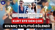 2 Yaşına Girdi: Kıvanç Tatlıtuğ ve Başak Dizer Çılgınlar Gibi Eğlenirken Dünyayı Umursamayan Kurt Efe Güldürdü