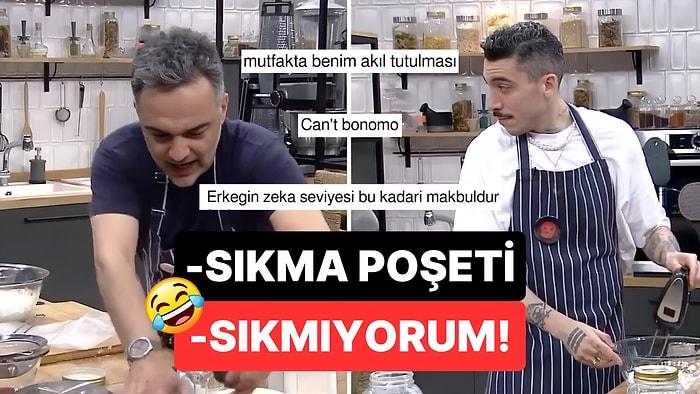 Arda Türkmen'e Katılıp Mutfaktan Gram Anlamadığını Kanıtlayan Can Bonomo'nun Sıkma Poşetiyle İmtihanı!