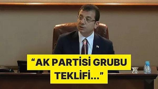 Ekrem İmamoğlu'nun Meclis Toplantısında "Ak Partisi" Demesi Olay Oldu