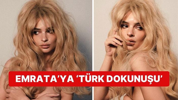 Emily Ratajkowski Türk Saç Tasarımcısı Tarafından Şekillendirilen Saçları ve Tarzıyla Ortalığı Aleve Verdi