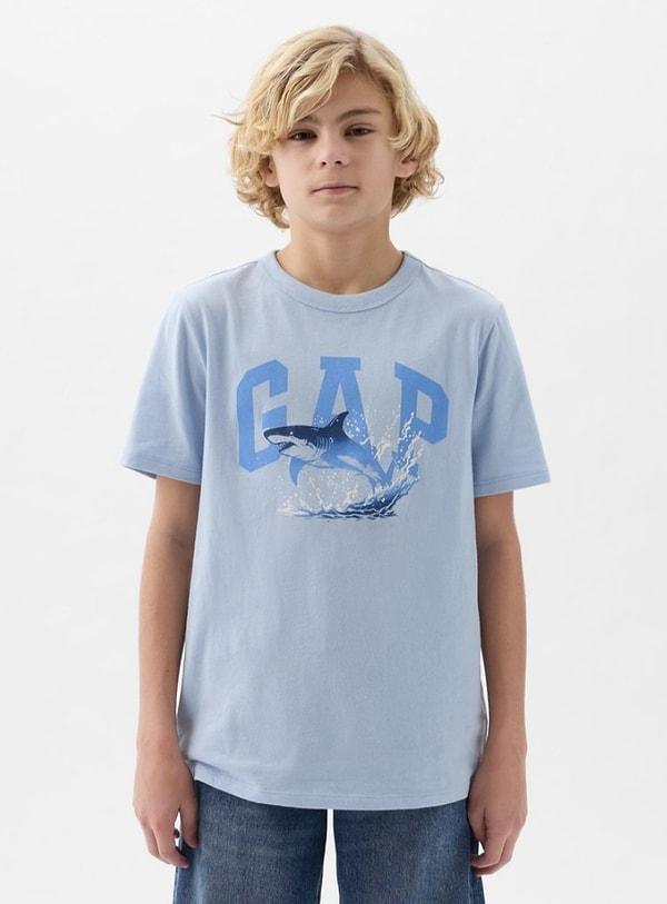 Gap Mavi T-Shirt