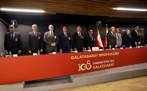 Galatasaray Spor Kulübü Divan Kurulu Nisan Ayı Olağan Toplantısı, Ali Sami Yen Spor Kompleksi RAMS Park’ta bulunan Özhan Canaydın Konferans Salonu’nda gerçekleştirildi.