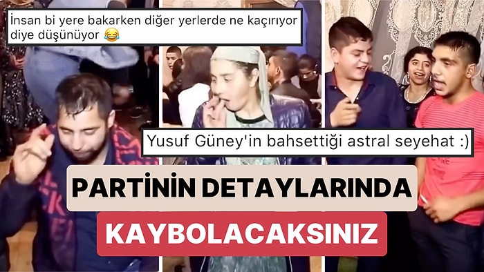 Sosyal Medyada Viral Olan İlginç Partinin Görüntülerini İzlerken Videonun Her Bir Detayında Kaybolacaksınız