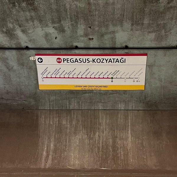 Pegasus'un Kozyatağı Metro İstasyonu’nun isim haklarını 3 yıllığına satın alması sosyal medyada oldukça konuşulan bir konu olmuştu.