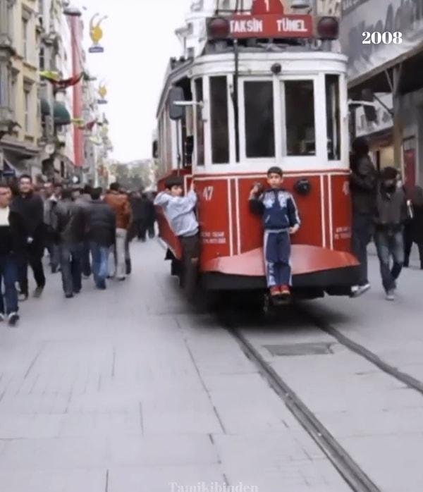 2 milyonu aşkın izlenme alan videoda İstanbul’un sokaklarındaki sakinlik dikkat çekti.