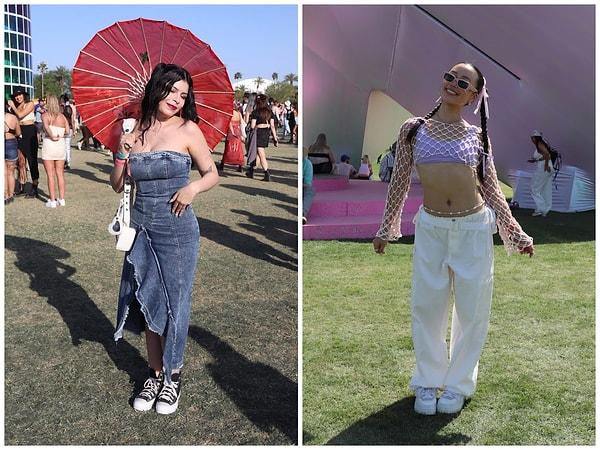 Günlük moda 2023'te Coachella'ya geri dönse de göze çarpan aksesuarlar yine de boy gösterdi.
