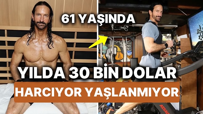 Yılda 30 Bin Dolar Harcıyor Genç Kalıyor! Pascoe 61 Yaşında Fakat 38 Yaşında Bir İnsanın Bedenine Sahip!